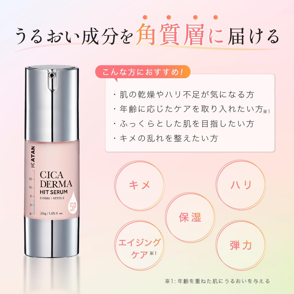 Amazon | KATAN Cica ダーマヒットセラム 30g シカ ニードルショット